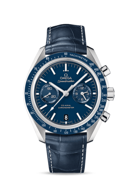 Speedmaster TWO COUNTERS Titanium Blue 44.25mm