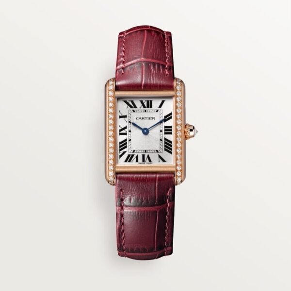 TANK LOUIS Rose Gold Diamond 22mm