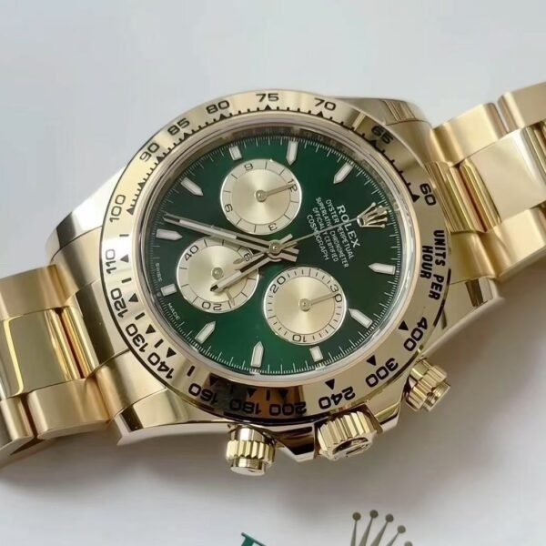 Daytona Gold Green Dial 40mm (CF)